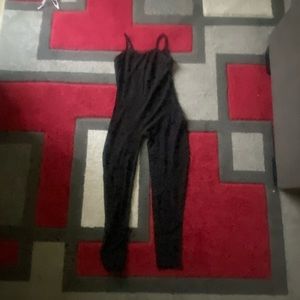 Black woman small jumpsuit